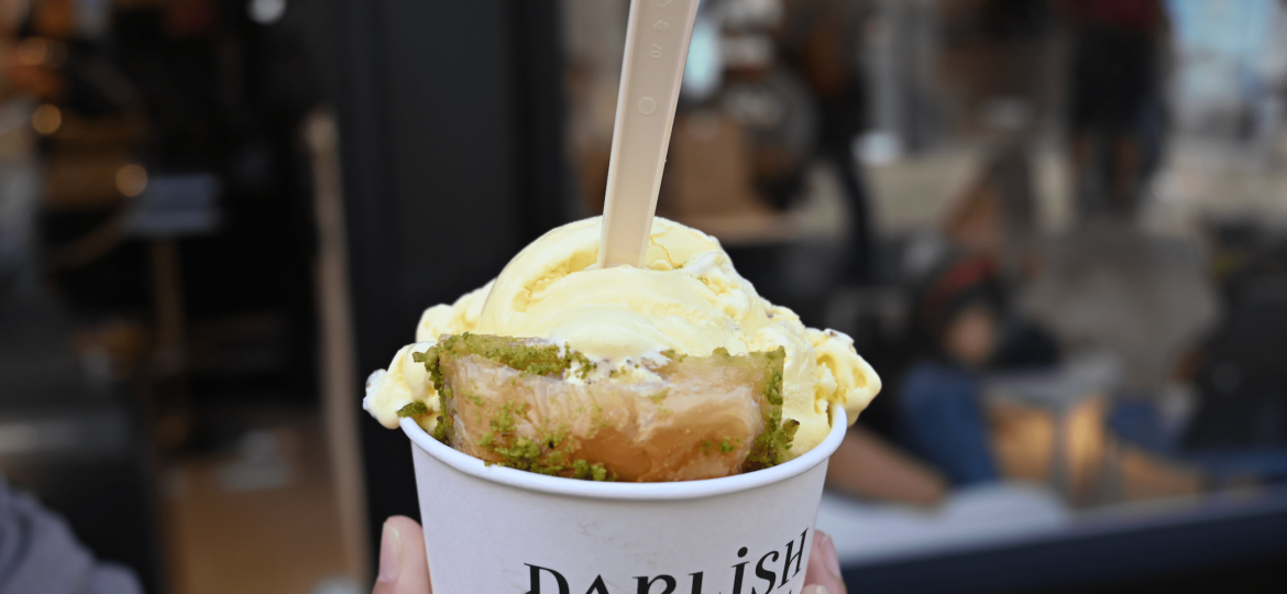 darlish baklava ice cream sandwich