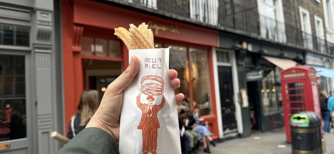 agua miel churros london